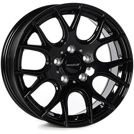 Circuit Performance CP31 16x7 Wheel Gloss Black 5x114.3 Bolt Pattern, 16 Inch, +40mm Offset, 73.1mm CB, Compatible with 06-23 Honda Civic, Accord, Acura RSX TSX, Hyundai Sonata, Toyota Camry Wheels