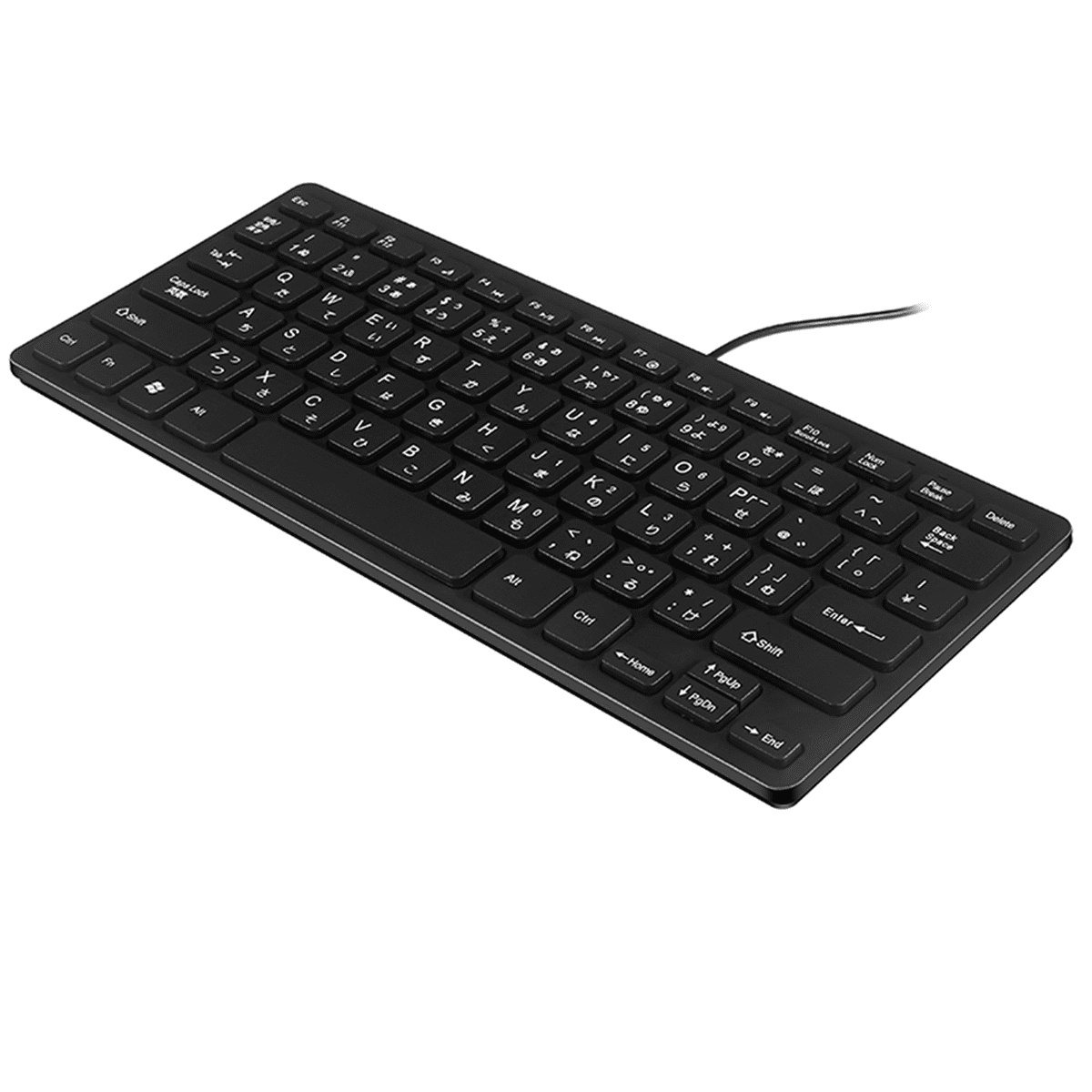 5X Wired USB Japanese/English Bilingual Keyboard for Tablet/ PC/Laptop/IOS/Android,5 * USB keyboard,black