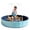 Blue, variant on Foldable Dog Pool, 32" x 8" Kiddie Pool with Hard Plastic, Non-Slip Dog Bath Tub for Outdoor Backyard, Collapsible Dog Swimming Pool for Kids Dogs Pets