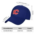 Calgary_Flames Fashion Custom Hats Caps For Men Women, Adjustable
