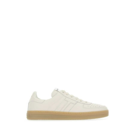 

TOM FORD MAN Sand Leather Sneakers