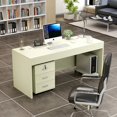 thumbnail image 4 of Workflow Writing Office Desk Computer Monitor Meeting Computer Drafting Office Desk Filing Tavolo Da Lavoro Office Furniture HDH My Lux Decor Round, 4 of 7