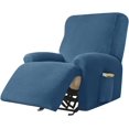 thumbnail image 1 of Non-Slip Sofa Cover with Side Pocket, Washable Furniture Protector (Royal Blue), 1 of 5