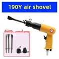 thumbnail image 4 of 175mm Air Hammer Professional Handheld Pistol Gas Shovels 190Y Small Rust Remover Pneumatic Tools With 4 Chisels Set ,Wide Use, 4 of 6