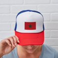 thumbnail image 6 of CafePress - Moorish American Flag - Adjustable Unisex Printed Trucker Hat with Mesh Back, 6 of 10
