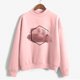 thumbnail image 2 of Gibobby Casual Sudadera para Mujer Mujer Manga Larga Ligero Sudadera Tops(Rosa,XL), 2 of 3