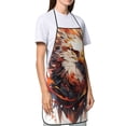 thumbnail image 4 of Sikiie Colorful Abstract Eagle Aprons for Kitchen Cooking Aprons, Chef Apron for Men Women Chef, 4 of 7