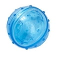 thumbnail image 2 of Dog Dental Toys Bacon Flavored Scented Tough Blue Rubber Choose Ball Bone Tripod (6" Tripod), 2 of 8