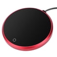 thumbnail image 3 of Waterproof Touch Heating Cup Mat Warm Pad Electric Coaster for Coffee Tea (EU Plug 220V), 3 of 9