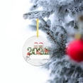 thumbnail image 3 of Xihbxyly Adorno Navideño Personalizado, Diseño Acrílico Personalizable, Decoración para Árbol de Navidad, Regalo para Recuerdos Familiares, Recuerdo Festivo, Lazo para Colgar Fácilmente, 8 Cm de Diám, 3 of 6