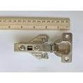 thumbnail image 7 of 2 Piece Clip on Soft Close Hinges 105 Degree, Self Closing, Frameless, with Mounting Plates Full Overlay Premium Included Screws, 1 Pair 00mm Kitchen Cabinet Furniture Hardware, 7 of 7