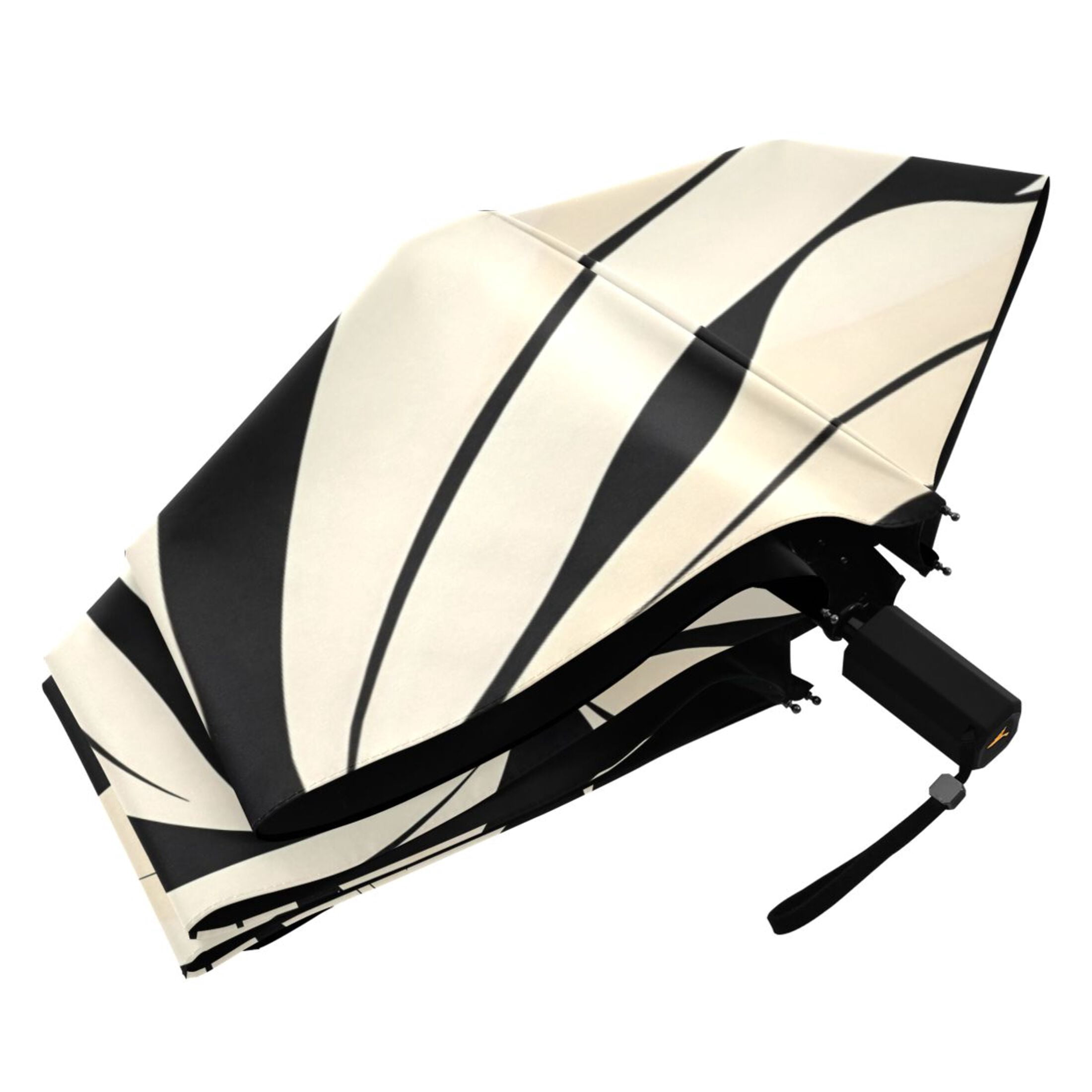 ALAZA Palm Leaf-e1 UPF 50+ Compact Folding Umbrella for Rain Travel Umbrella Packable