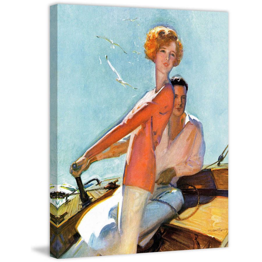Marmont Hill - "Day Sailing" Painting Print on Wrapped Canvas