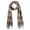Balmoral Tartan, variant on Inca Fashions - Tartan Plaid Alpaca Scarf in Natural Colors for Men & Women