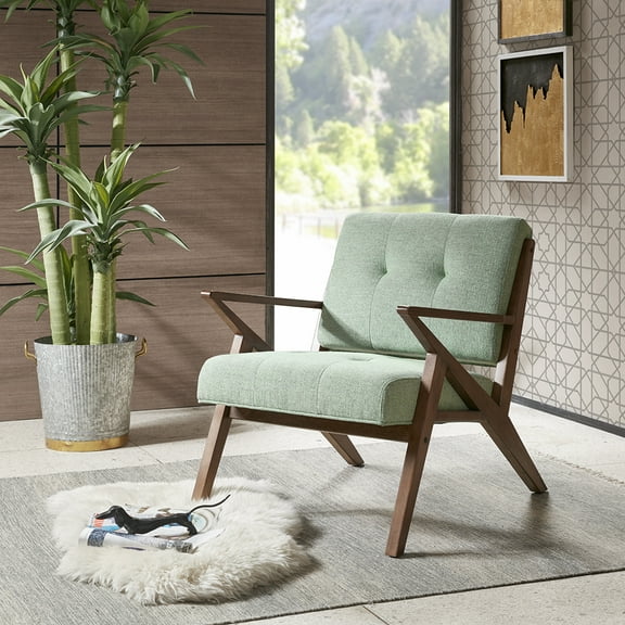 CoSoTower Mid Century Modern Solid Wood Frame Lounge Chair