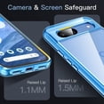 thumbnail image 4 of JETech Case for Google Pixel 8a 6.1-Inch 2024, Non-Yellowing Shockproof Bumper Protective Phone Cover, Anti-Scratch Hard PC Back (Bay), 4 of 6