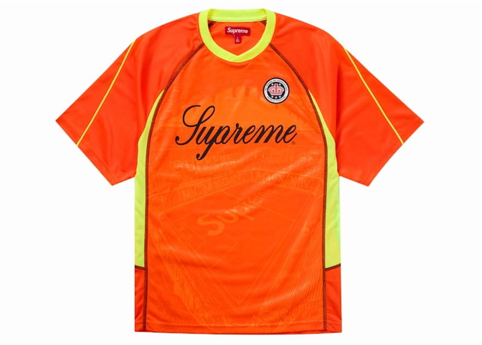 Supreme Men's Umbro Stripe Soccer Jersey Black, from StockX