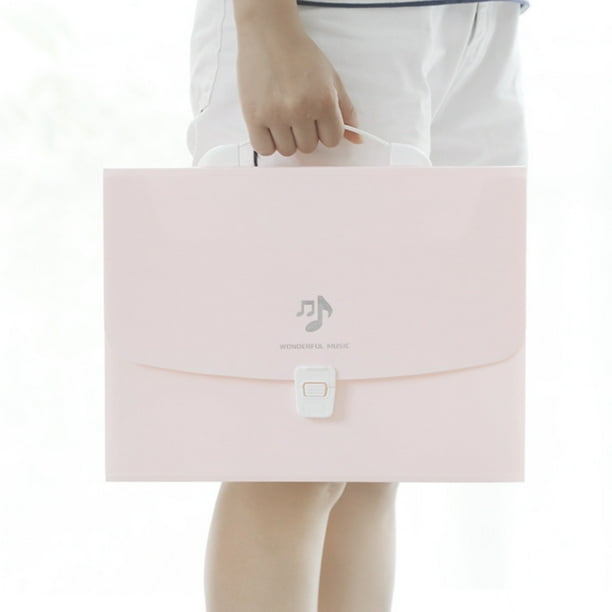 CAKVIICA Minimalist Portable Organ Bag Multi Layer File Bag A4 Folder Student Handbag Storage File Bag Business Trips And Other Occasions