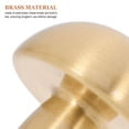thumbnail image 3 of WEUVEB Pomo De Latón Con De Seta Para Muebles Cocina Y Cajones Dorado, 3 of 6