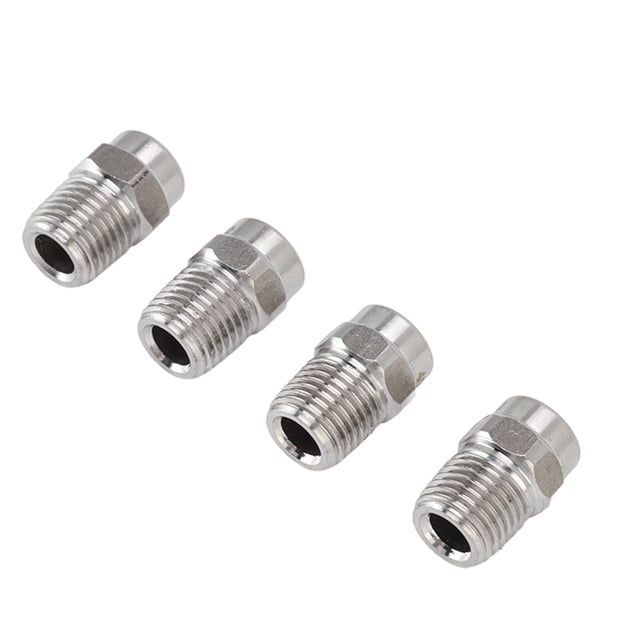 Juego de Boquillas Roscadas BuyWeek 4 Piezas Acero Inoxidable 22 mm