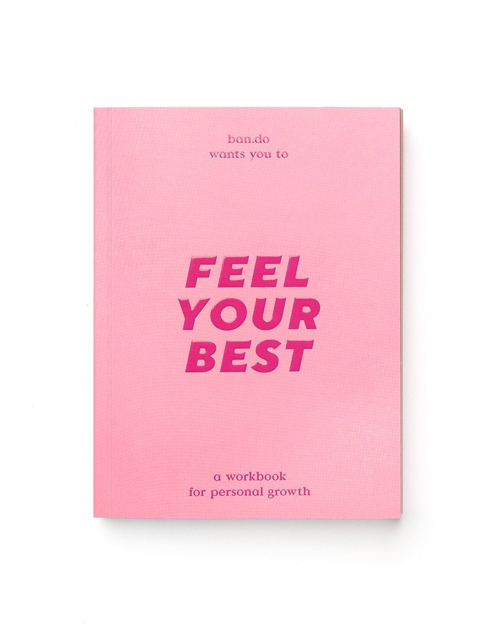 Ban.Do Wellness Workbook, Mindfulness Guided Journal with over 280 Pages made with Wood-free Paper