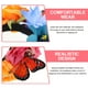 thumbnail image 5 of KAKOWELY Diadema de mariposa con flores de carnaval, accesorio floral para festivales, disfraz de Halloween, elegante decoración para el cabello para mujeres, 5 of 5