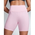 thumbnail image 5 of CRZ YOGA Women Butterbreeze Athletic Biker Shorts 6 Inches High Waist Workout Gym, 5 of 5