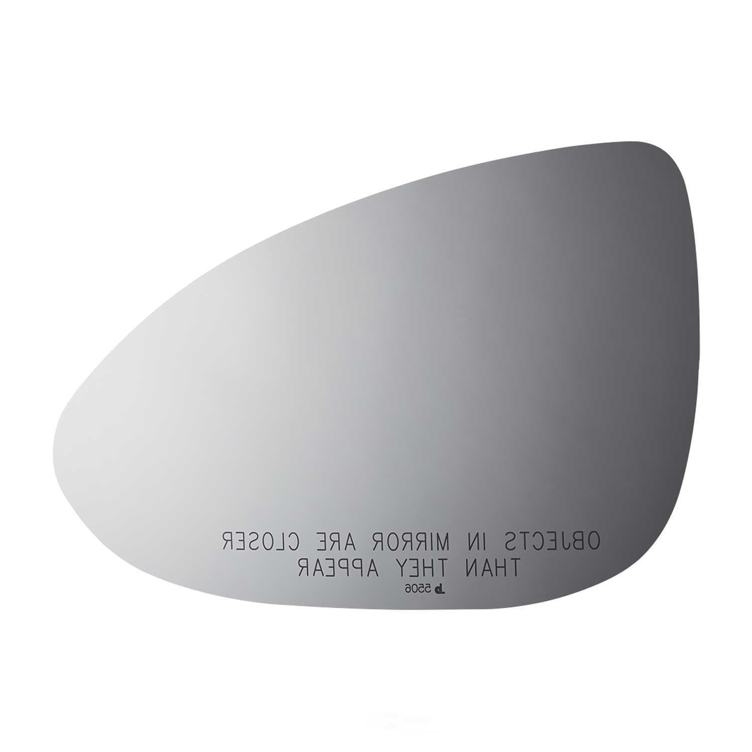 Burco Side View Mirror Replacement Glass - Clear Glass - 5506
