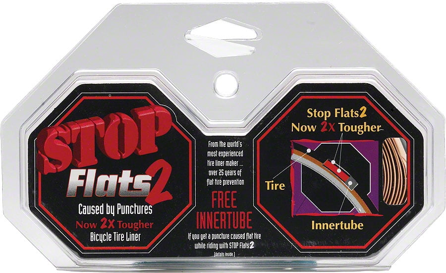 Stop Flats 2 Bicycle Tire Liners Bulk Pack Bike 