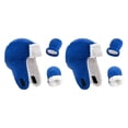 thumbnail image 2 of Sonducket Sombrero para niños pequeños No se ensucia fácilmente Mitones de doble capa forrados con forro polar Guantes de invierno a prueba de viento de Azul zafiro 2piezas Sonducket CBP231277, 2 of 5