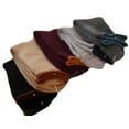 thumbnail image 3 of Lian LifeStyle Women's 4 Pairs Crew Socks HR1612 Size 6-9 Casual (Dark Grey), 3 of 4