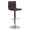 Brown, variant on Flash Furniture Sammie Contemporary Button Tufted White Vinyl Adjustable Height Barstool with Chrome Base