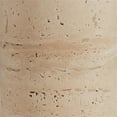 thumbnail image 6 of Maklaine 15" Natural Travertine Stone Stone/Metal/Fabric Table Lamp, 6 of 7