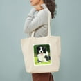 thumbnail image 3 of CafePress - Border Collie 9A014D 14 Tote Bag - Unisex Canvas Tote Bag, Beige, 1-Piece, 3 of 7