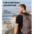 thumbnail image 6 of Merino.tech Men's Merino Wool Short Sleeve T-Shirt with Socks, Olive Grove, Size S, 6 of 9