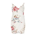 thumbnail image 4 of IROINNID V-Neck Sheath Dress For Women Summer Sleeveless Cross Strap Casual Printing Dress Empire Waist Dress, 4 of 6