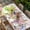 Pink, variant on Bunny Easter Table Cloths for 6 Foot Rectangle Tables, Pink Eggs Plaid Spring Floral Farmhouse Patio Waterproof Elastic Fitted Tablecloths, Washable Rectangular Table Cover for Camping