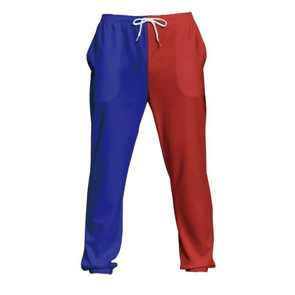 Yuanlong Men Pants Drawstring Elastic Waist Color Block Spliced Ankle Pants Spring Autumn Winter Outdoor Pockets Man Casual Trousers