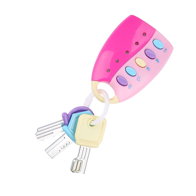 Juguete para coche de bebé NikouMX llave inteligente coche remoto rosa azul