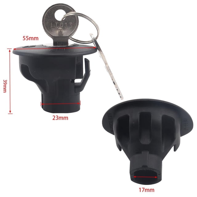 Tapa De Gas De Bloqueo De Coche Tapa De Tanque De Gasolina Tapa De Enchufe Con 2 Llaves 8U5Z-9C268-B Para Ford F-350 Accesorios De Coche Moyic VI005344-00
