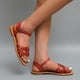 thumbnail image 5 of Zapatillas de verano para mujer, zapatos informales para mujer, sandalias ligeras de fondo plano Wmkox8yii nm9283, 5 of 8