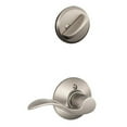 thumbnail image 2 of Schlage F59 ACC 620 LH 12-326 10-269 H Accent Handleset Interior Lever, Antique Pewter (Interior Half Only), 2 of 8