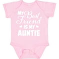 thumbnail image 3 of Inktastic My Best Friend is My Auntie with Hearts Boys or Girls Baby Bodysuit, 3 of 5