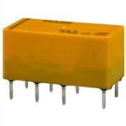 DS2Y-S-DC6V  Electromechanical Relay 6VDC 180Ohm 2A DPDT (20x9.9x9.9)mm THT Signal Relay