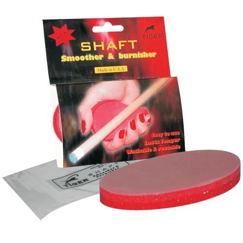 Tiger Shaft Smoother & Burnisher Clean Your Pool Cue