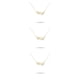 thumbnail image 1 of Qarigey Letra inglesa Doce Signo del zodiaco Collar del zodiaco Ins Charm Colgante para amante Amigo Festival Regalos de cumpleaños Virgo oro Type1 NO1 Qarigey CBP216232, 1 of 6