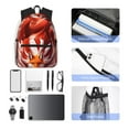 thumbnail image 4 of Fotbe Red Leaf Flame Fox Mochila Ligera Casual para Laptop para Hombres y Mujeres, Mochila Impermeable de Uso Diario, Mochila para Universidad, 4 of 6