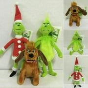 12" Grinch Plush Toy Doll How The Grinch Stole Christmas Boy Girl Figurine Gift