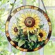thumbnail image 1 of Atrapasoles Pauyadu con vidrieras con forma de girasol, 20 cm, para decoración de ventana, 1 of 6
