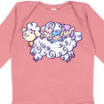 thumbnail image 4 of Inktastic Fluffy Sheep Family Boys or Girls Long Sleeve Baby Bodysuit, 4 of 5